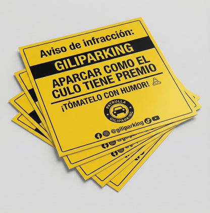 Pegatinas GiliParking